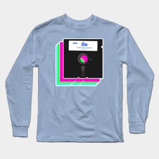 California Games - Floppy Disk Long Sleeve T-Shirt